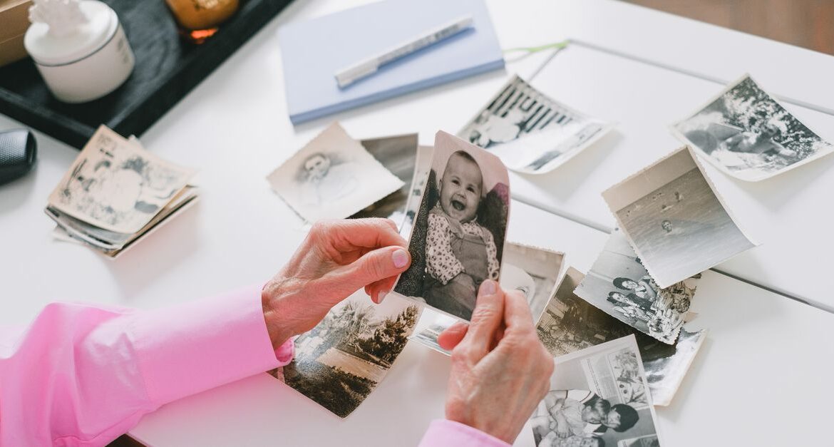 old family photograph documents search