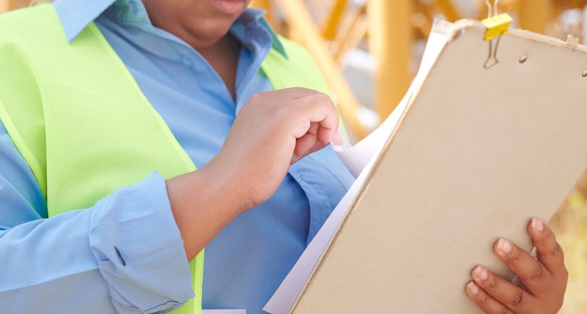 construction site inspection documents