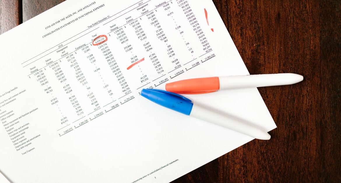 corporate financial audit documents