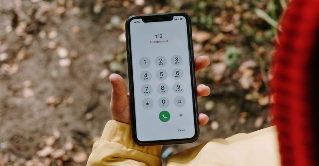 smartphone unknown call warning